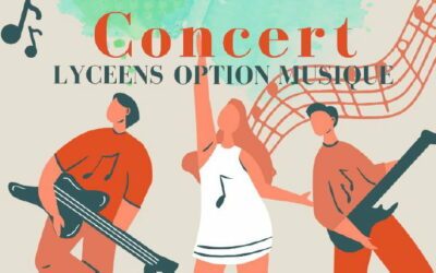 Concert des lycéens de l’option musique le jeudi 9 février 2023