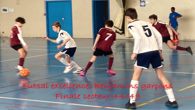 Futsal excellence – Benjamin garçons – finale secteur 44/49 – 01/02/2023