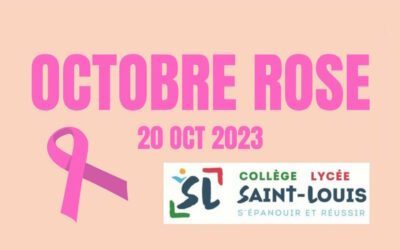 Octobre rose 2023 au Lycée Collège Saint-Louis